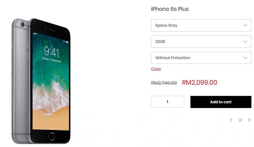 Diskaun Rm Untuk Iphone S Plus Hanya Di Sini Soyacincau