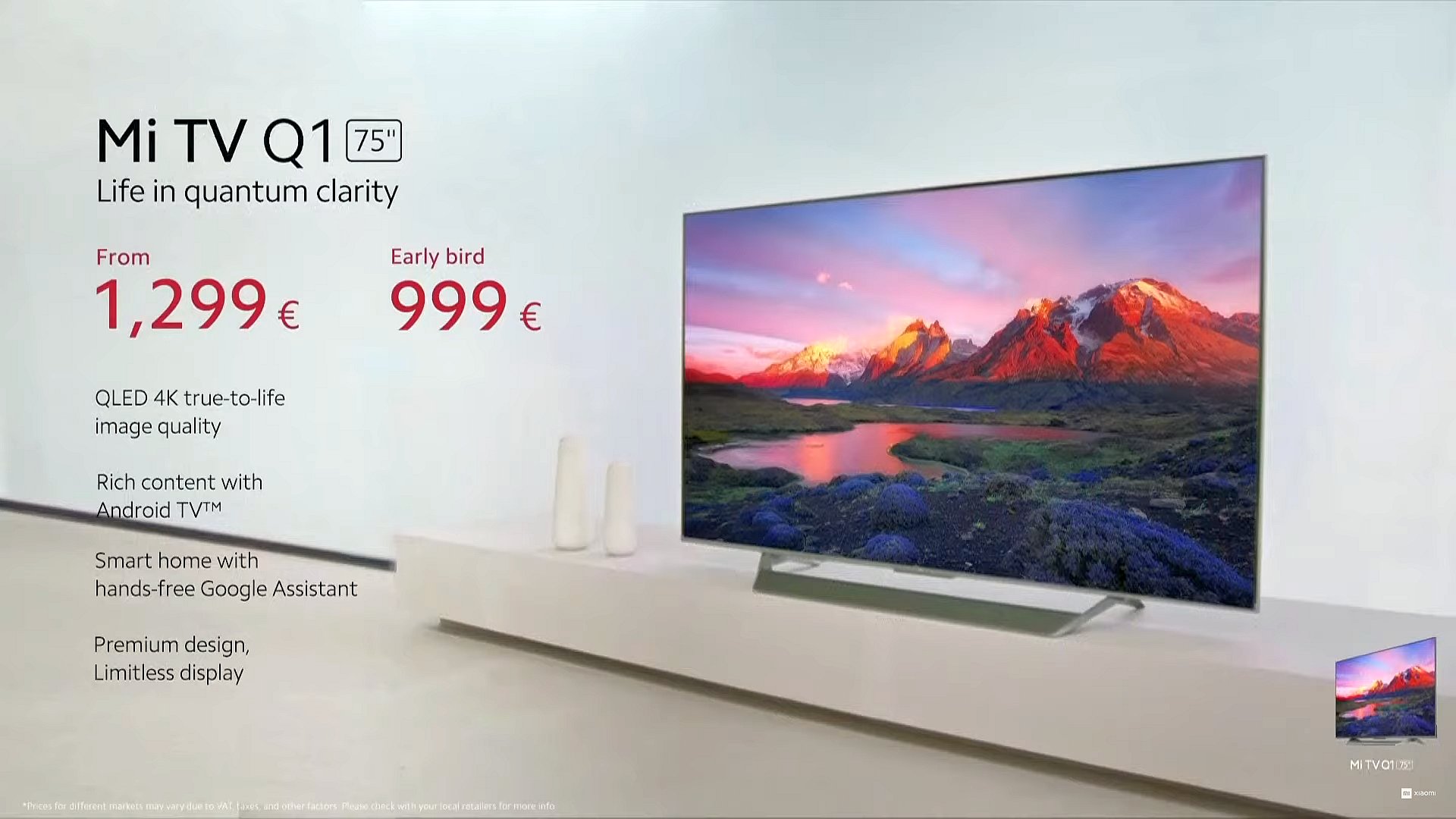 Xiaomi Mi Tv Q1 75