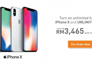 Pakej iPhone X U Mobile Khas Untuk Penagih Data