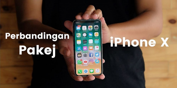 Perbandingan Pelan Telco Yang Tawarkan iPhone X