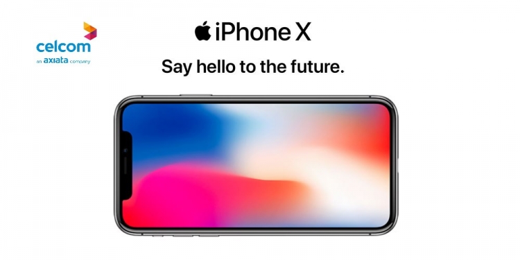 Celcom buka tawaran awal iPhone X serendah RM138 sebulan