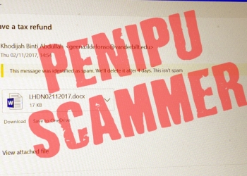 Jaga-jaga ada PENIPU guna nama LHDN nak pulangkan duit anda