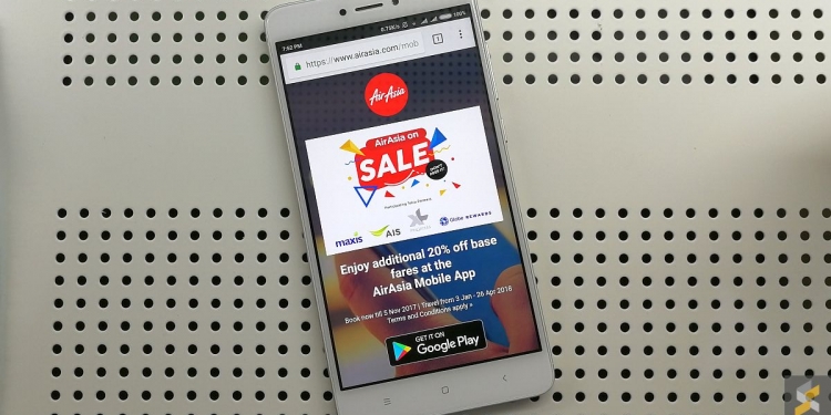Pengguna Maxis dan Hotlink boleh beli tiket AirAsia dengan diskaun 20%