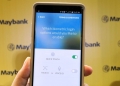 Daftar masuk Maybank2u guna muka dan suara