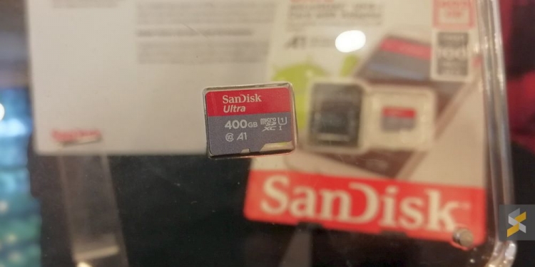 Kad mikroSD SanDisk Ultra 400GB ini bukan untuk pengguna iPhone… Dan Android