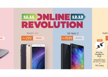 Xiaomi murah-murah di jualan Singles Day 11.11