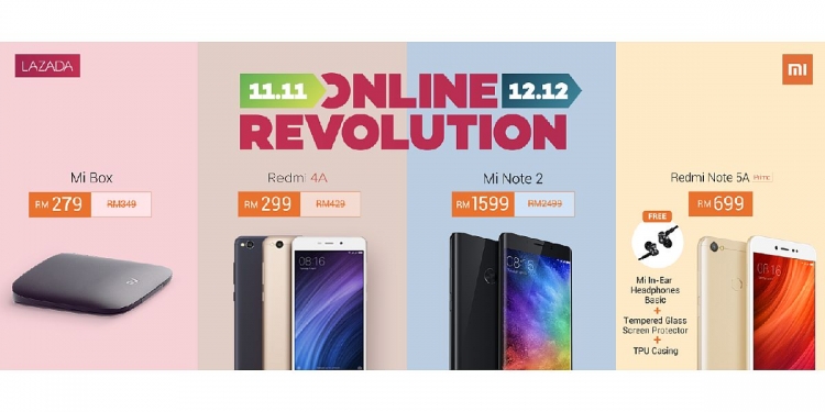 Xiaomi murah-murah di jualan Singles Day 11.11