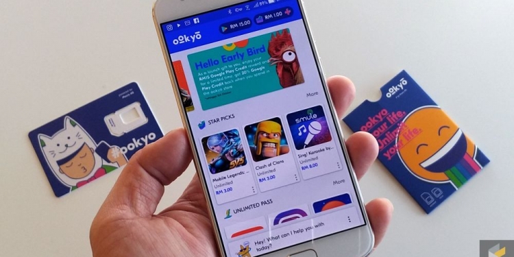 Hanya RM1 untuk internet tanpa had dengan ookyo