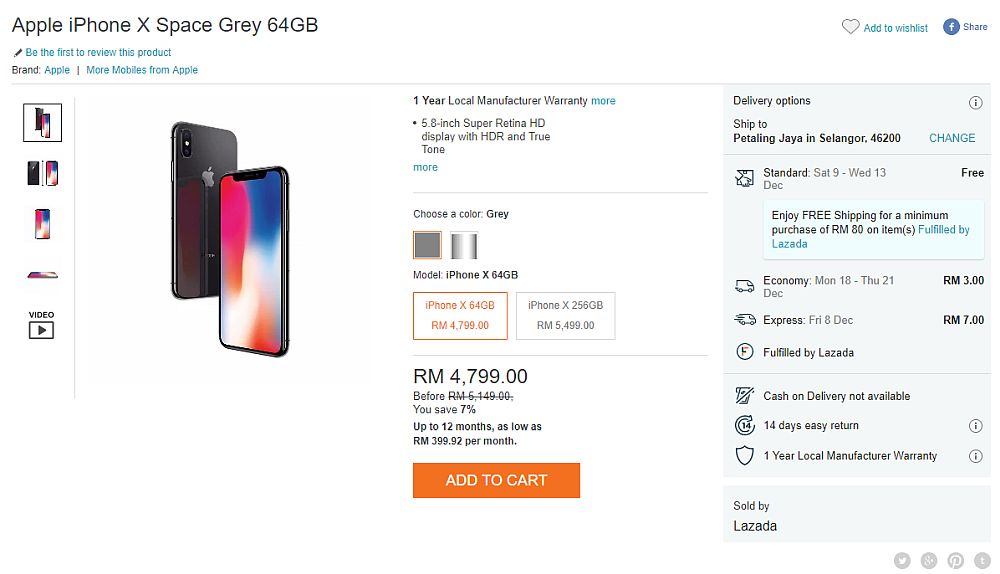 Dapatkan iPhone X Dengan Harga Runtuh Sebelum Habis Stok 