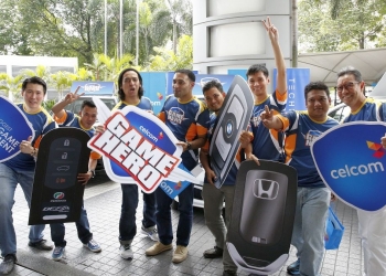 Pemenang utama Celcom Game Hero bawa pulang kereta BMW