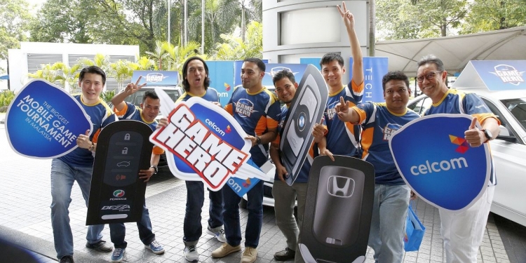 Pemenang utama Celcom Game Hero bawa pulang kereta BMW