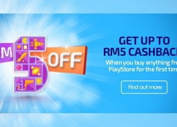 Bayar Playstore guna bil Celcom dan terima semula RM5