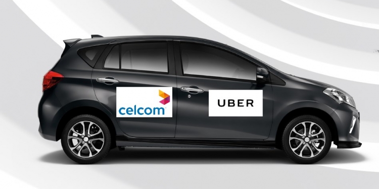 Pengguna Celcom dan Uber bakal nikmati faedah bersama