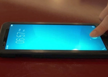 5 pengeluar sedia hasilkan peranti dengan pengimbas di dalam skrin