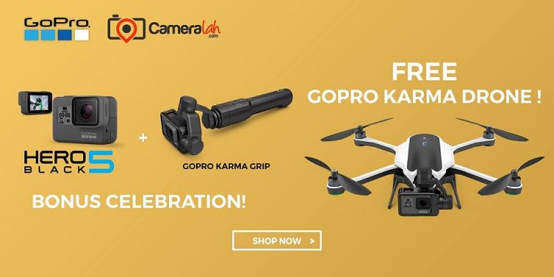 Beli Kamera Aksi, Jimat RM3,152, Dan Dapat Drone Serta 