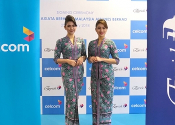 Ganjaran eksklusif bakal dinikmati pengguna Celcom dan Malaysia Airlines