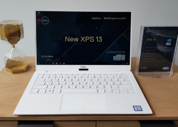 Laptop Dell XPS 13 pecah rekod skrin bingkai ternipis