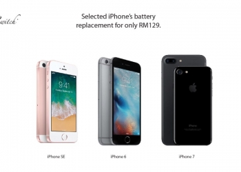 Switch dan Machines sedia ganti bateri iPhone dengan harga diskaun