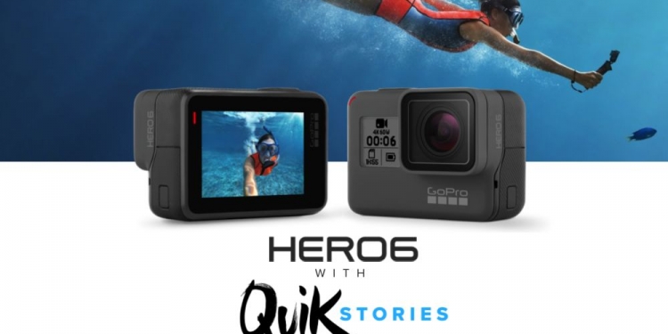 Kamera aksi HERO6 Black dipotong RM550 dari harga asal