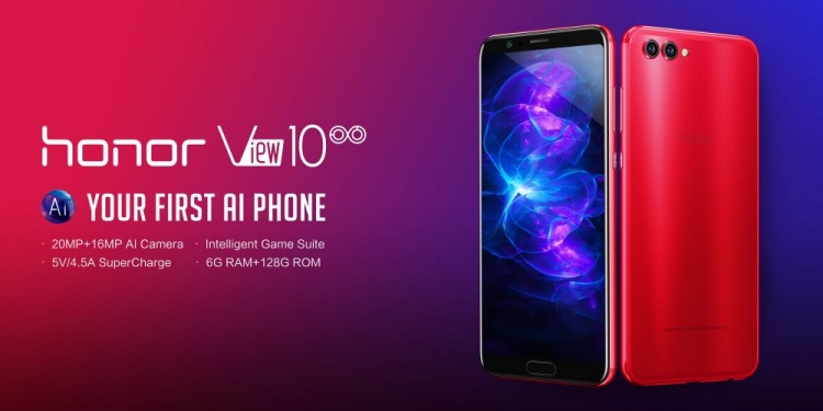Warna ong akan datang buat honor View10