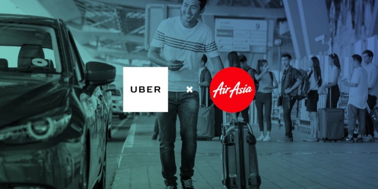 AirAsia sediakan tempahan Uber selaras dengan jadual penerbangan