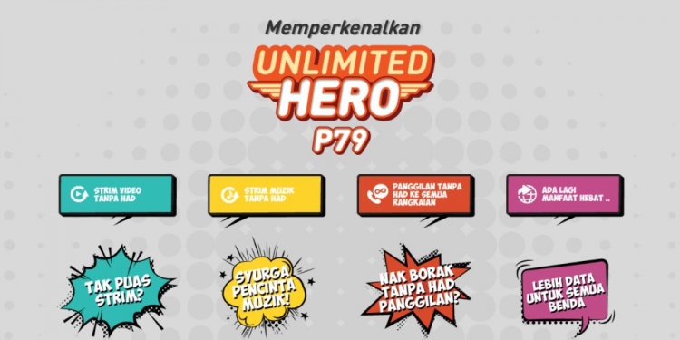 Pelan baru U Mobile Unlimited Hero P79 dapat Spotify Premium percuma