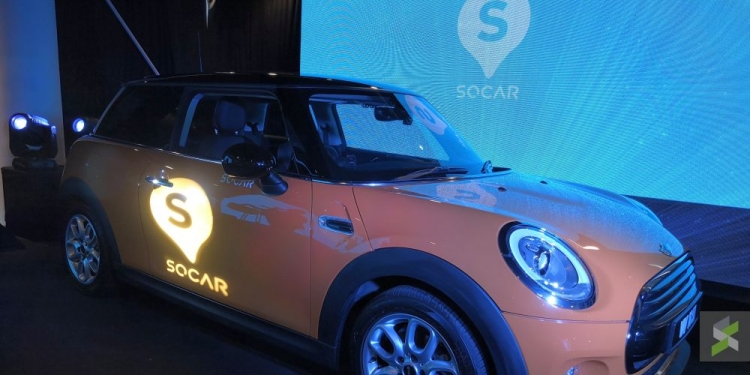 SOCAR perkenal sistem kereta sewa digital di telefon pintar