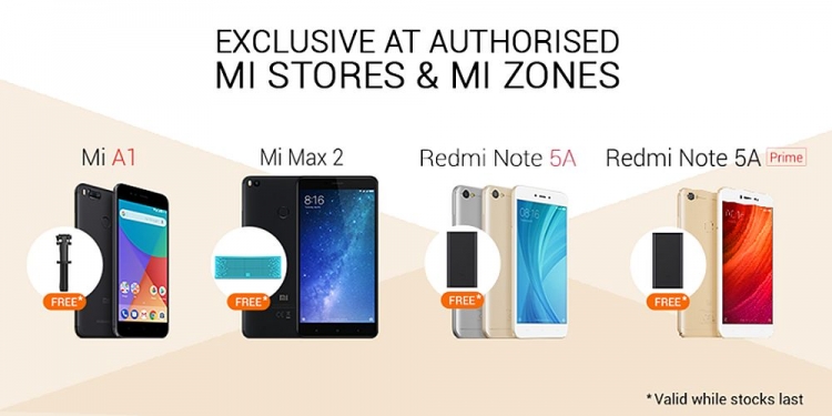 Beli telefon Xiaomi di kedai fizikal boleh dapat hadiah percuma
