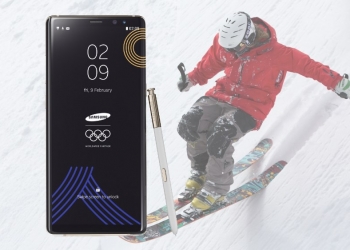 Putih salju warna terbaru Galaxy Note8 Edisi Terhad