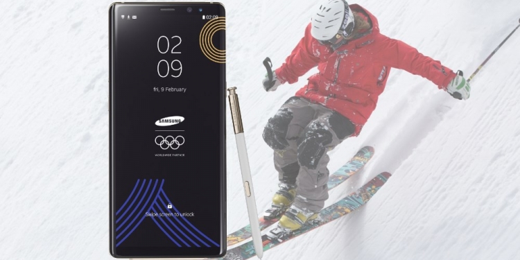 Putih salju warna terbaru Galaxy Note8 Edisi Terhad