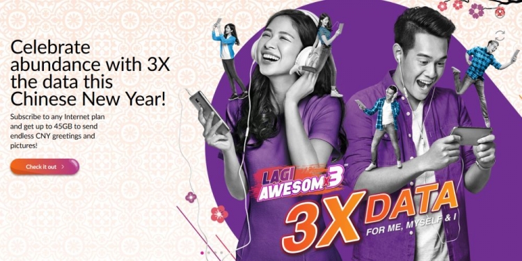 Xpax bagi 3x data lebih banyak selama 3 bulan dengan syarat