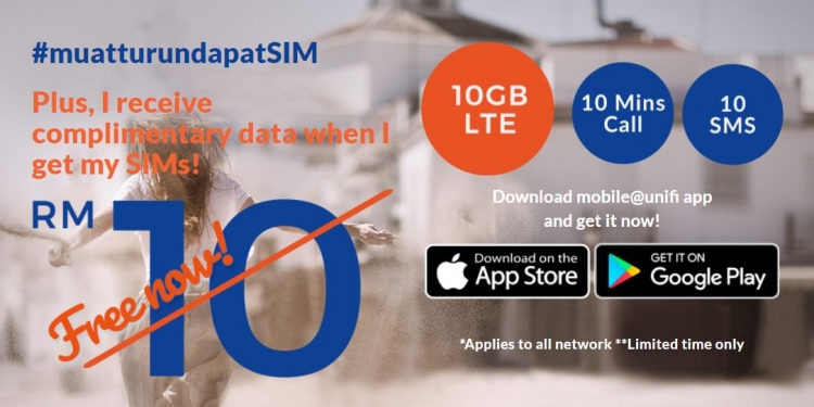 unifi mobile potong data percuma sebanyak 50%
