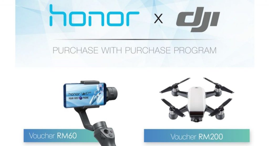 Promosi honor X DJI buat harga View 10 dan OSMO Mobile 2 