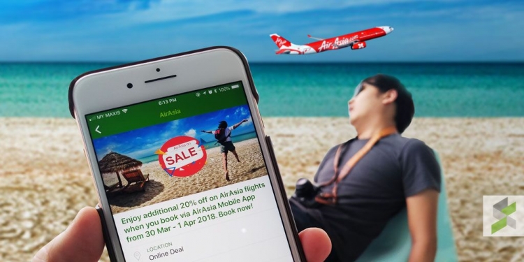 Diskaun 20% tiket AirAsia untuk pengguna Maxis & Hotlink