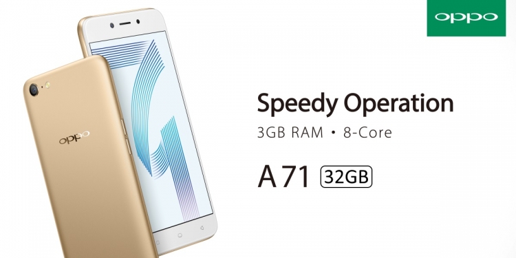 OPPO A71 ditambah storan dikurang harga