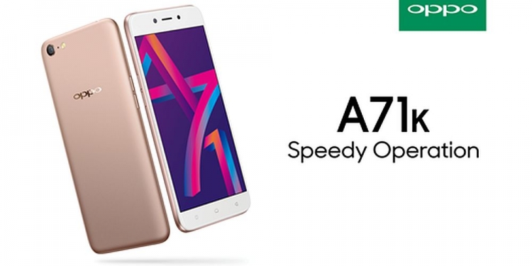 OPPO A71k versi lebih ringan dan mampu dimiliki
