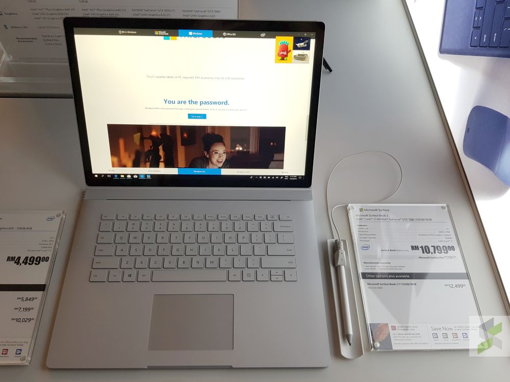 Microsoft Surface Book 2 dan Surface Laptop tiba menyertai 