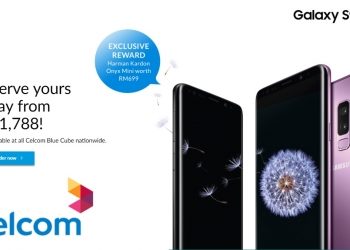 Hanya Celcom ada semua model Galaxy S9