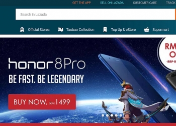 Diskaun semua telefon honor sempena pembukaan stor di Lazada