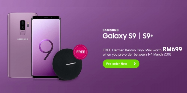 RM0 Deposit ansuran bulanan atau beli Galaxy S9 serendah RM2,099 di Maxis