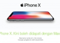 iPhone X kembali di Maxis Zerolution dengan syarat jauh berbeza