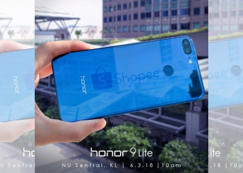 3 unit honor 9 Lite boleh dimenangi semudah meneka harga