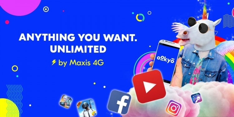 Tawaran Terbaru Ookyo Benarkan Anda Pilih 4 APP Untuk Nikmati Data Tanpa Had
