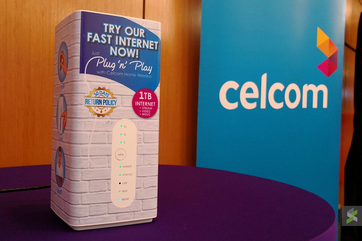 Celcom Home Wireless dilancar di Homedec dengan hadiah 