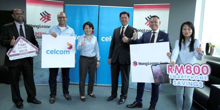 Celcom sedia banyak faedah buat pemilik kad Hong Leong