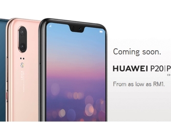Boleh dapat Huawei P20 Pro serendah RM1 di Maxis?
