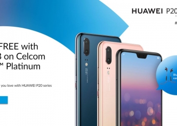 Huawei P20 boleh dapat percuma dengan tawaran Celcom FIRST
