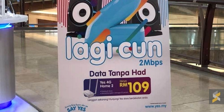 YES Tawar Internet Unlimited Pada Harga Serendah RM99 Sebulan