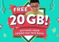 Promosi Ramadan Yoodo Berikan Anda 20GB Data Percuma