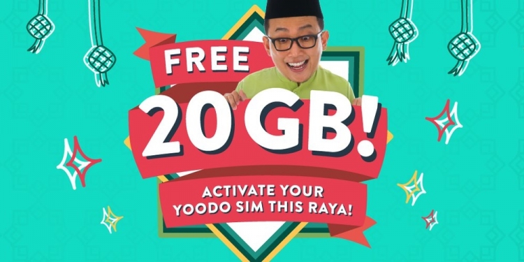 Promosi Ramadan Yoodo Berikan Anda 20GB Data Percuma